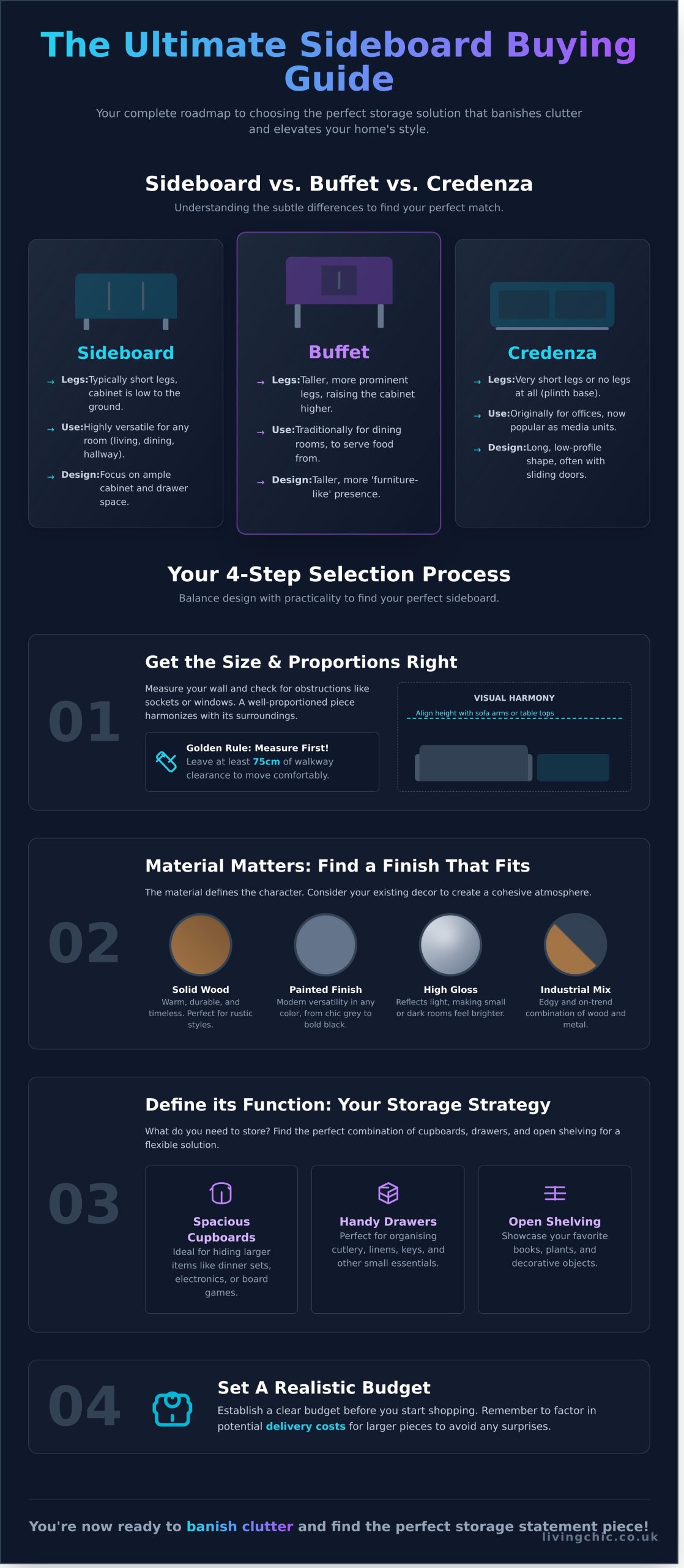 Stylish Sideboard Ideas for Smart Storage in Any Room